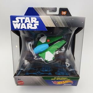 Star Wars Hot Wheels Obi Wan Kenobi Jedi Interceptor Prototype Ship